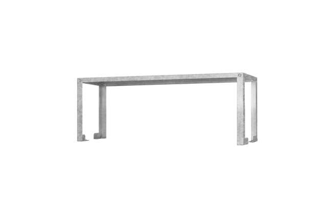 Полка-надстройка настольная ПННб - 600*400*400 "Base", цинк, 1 уровень